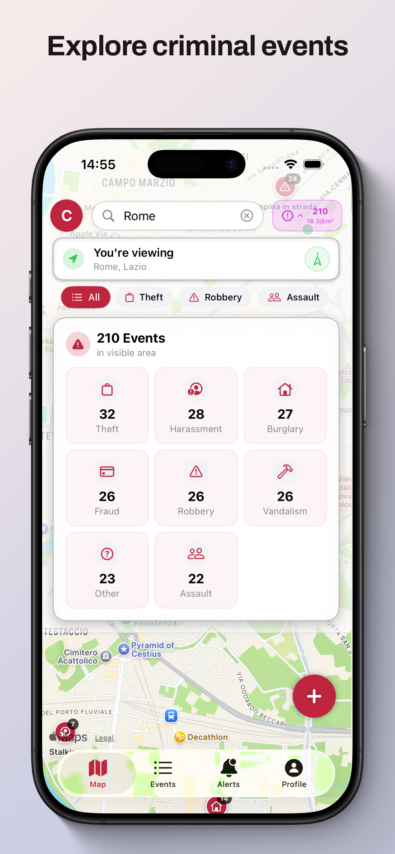 User profile and safety preferences